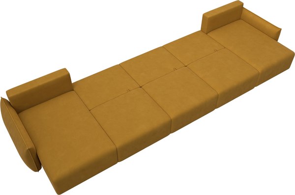 Диван П-образный Лига Диванов Лига-051 НПБ МегаЛонг / 128743