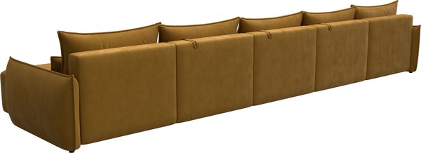 Диван П-образный Лига Диванов Лига-051 НПБ МегаЛонг / 128743