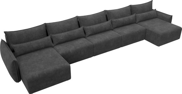 Диван П-образный Лига Диванов Лига-051 НПБ МегаЛонг / 128744