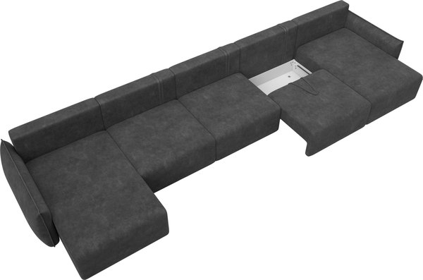 Диван П-образный Лига Диванов Лига-051 НПБ МегаЛонг / 128744