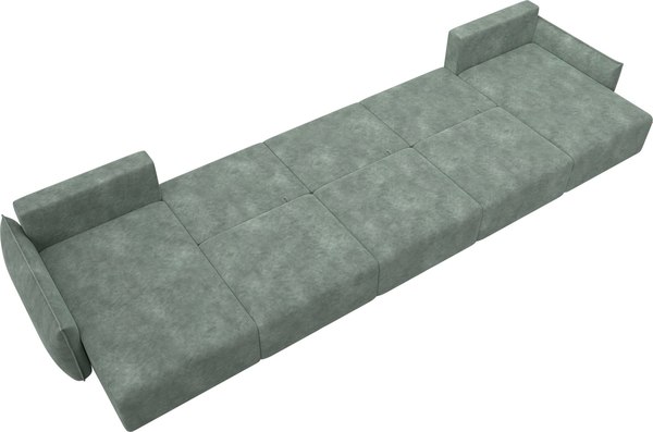 Диван П-образный Лига Диванов Лига-051 НПБ МегаЛонг / 128745