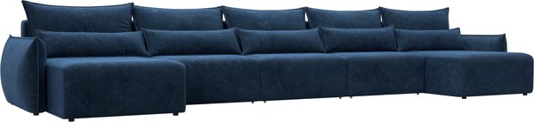 Диван П-образный Лига Диванов Лига-051 НПБ МегаЛонг / 128746 - фото