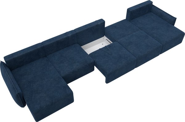 Диван П-образный Лига Диванов Лига-051 НПБ МегаЛонг / 128746