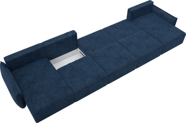 Диван П-образный Лига Диванов Лига-051 НПБ МегаЛонг / 128746