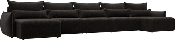 Диван П-образный Лига Диванов Лига-051 НПБ МегаЛонг / 128747 - фото