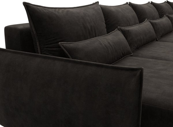 Диван П-образный Лига Диванов Лига-051 НПБ МегаЛонг / 128747