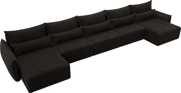 Диван П-образный Лига Диванов Лига-051 НПБ МегаЛонг / 128747