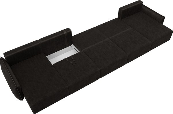 Диван П-образный Лига Диванов Лига-051 НПБ МегаЛонг / 128747