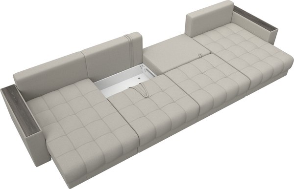 Диван П-образный Лига Диванов Лига-049 НПБ Лонг / 128552