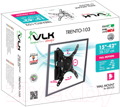 Кронштейн для телевизора VLK Trento-103