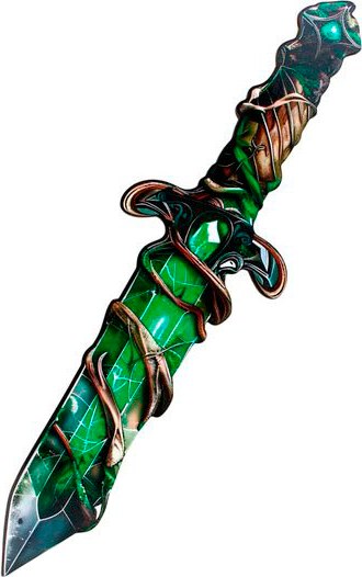 Меч игрушечный Sima-Land Зеленый кристалл / 10837573 - фото