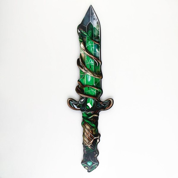 Меч игрушечный Sima-Land Зеленый кристалл / 10837573