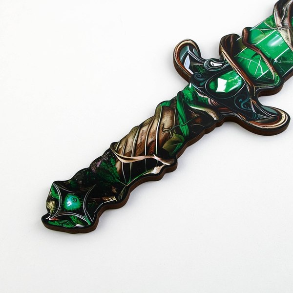 Меч игрушечный Sima-Land Зеленый кристалл / 10837573