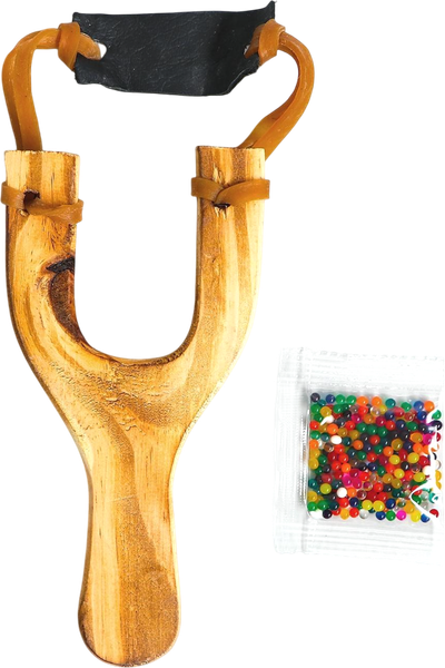 Рогатка игрушечная Лесная мастерская С растущими шариками / 5122863 - фото