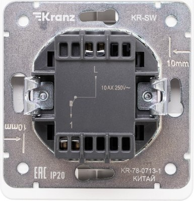 Выключатель Kranz Round KR-78-0713-1