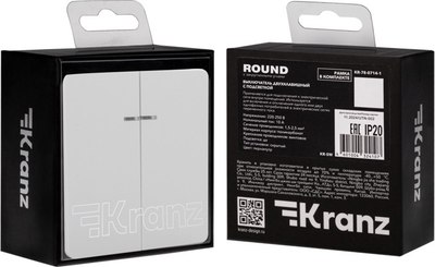 Выключатель Kranz Round KR-78-0714-1