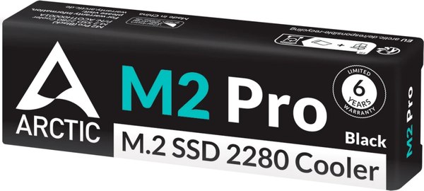 Радиатор для SSD Arctic Cooling M2 Pro Black (ACOTH00001A)