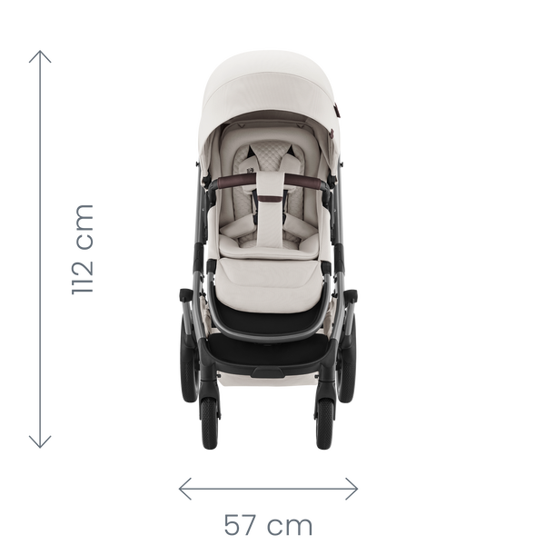Детская универсальная коляска Britax Romer Smile 5Z LUX 2в1 / SM37988