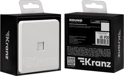 Розетка Kranz Round KR-78-0724-1