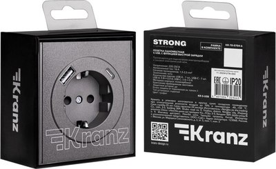 Розетка Kranz Strong KR-78-0704-6