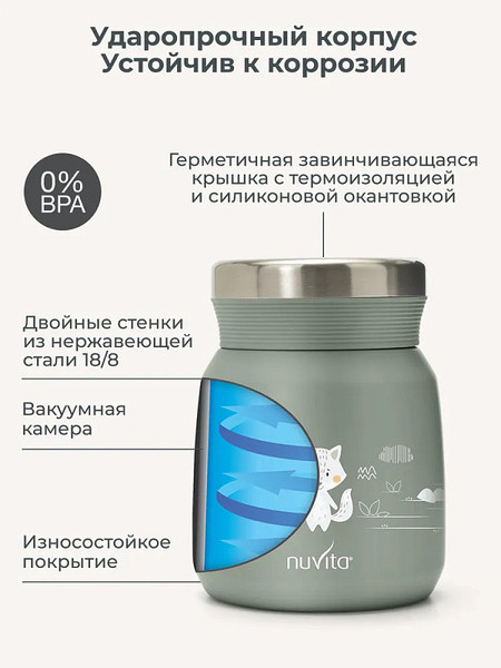 Термос универсальный Nuvita 4471 / NU-PPCP0062