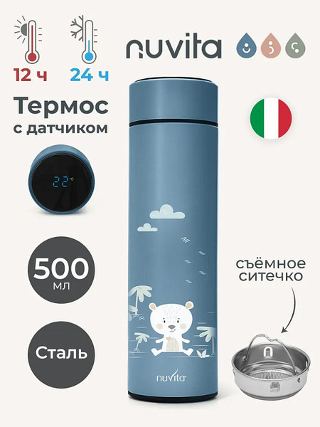 Термос для напитков Nuvita 4455 / NU-PPCP0056