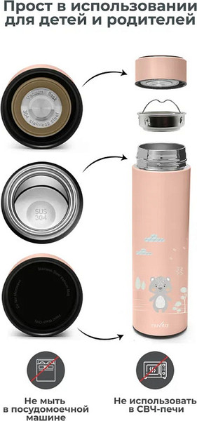 Термос для напитков Nuvita 4455 / NU-PPCP0057