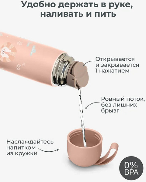 Термос для напитков Nuvita 4435 / NU-PPCP0055