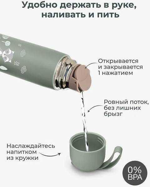 Термос для напитков Nuvita 4435 / NU-PPCP0064