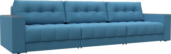 Диван Лига Диванов Лига-049 НПБ Лонг с декором - фото