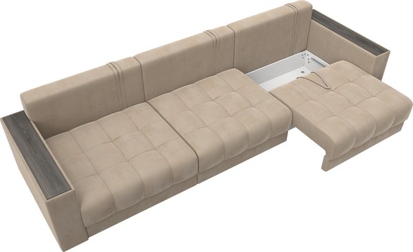 Диван Лига Диванов Лига-049 НПБ Лонг с декором