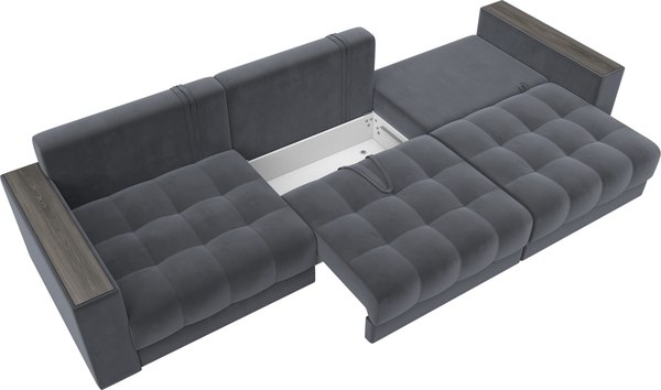 Диван Лига Диванов Лига-049 НПБ Лонг с декором