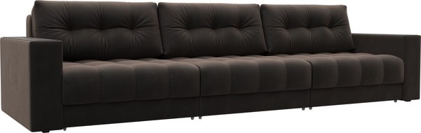 Диван Лига Диванов Лига-049 НПБ Лонг с декором - фото