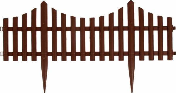 Изгородь декоративная GREENGO 30x300 5 секций / 3296974 - фото