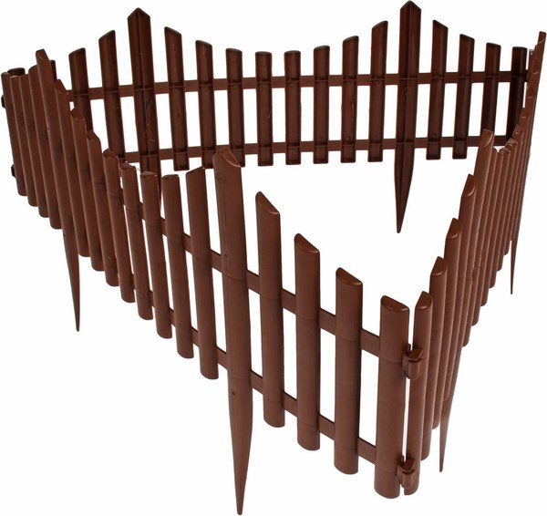 Изгородь декоративная GREENGO 30x300 5 секций / 3296974