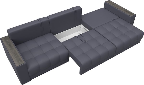 Диван Лига Диванов Лига-049 НПБ Лонг с декором