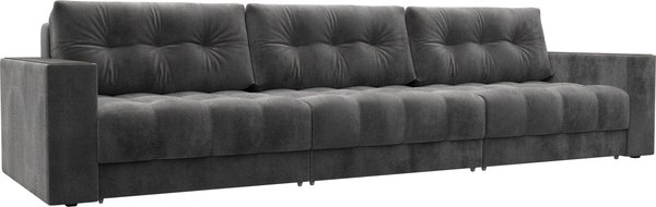 Диван Лига Диванов Лига-049 НПБ Лонг с декором - фото