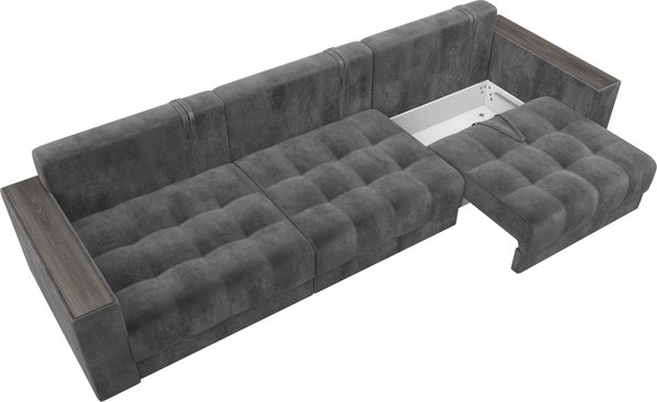 Диван Лига Диванов Лига-049 НПБ Лонг с декором