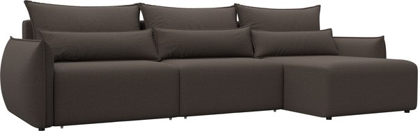 Диван угловой Лига Диванов Лига-051 НПБ Лонг универсальный - фото