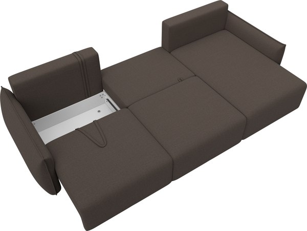 Диван угловой Лига Диванов Лига-051 НПБ Лонг универсальный