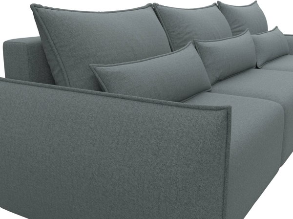 Диван угловой Лига Диванов Лига-051 НПБ Лонг универсальный