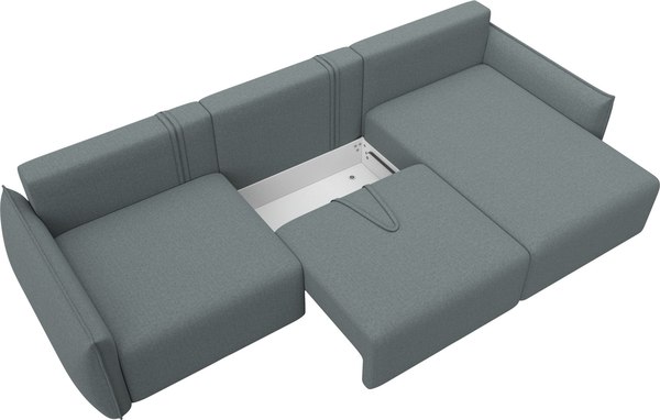 Диван угловой Лига Диванов Лига-051 НПБ Лонг универсальный