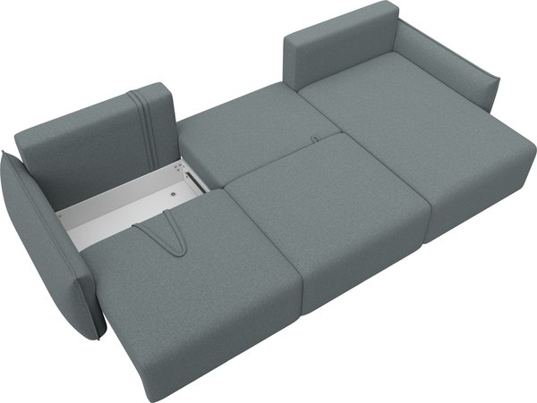 Диван угловой Лига Диванов Лига-051 НПБ Лонг универсальный