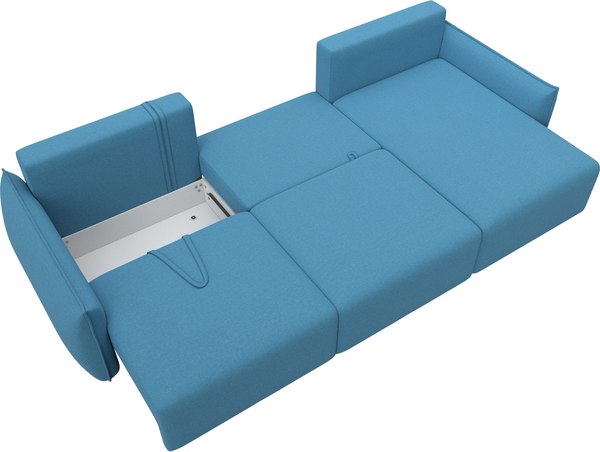 Диван угловой Лига Диванов Лига-051 НПБ Лонг универсальный