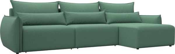 Диван угловой Лига Диванов Лига-051 НПБ Лонг универсальный - фото