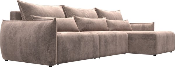 Диван угловой Лига Диванов Лига-051 НПБ Лонг универсальный