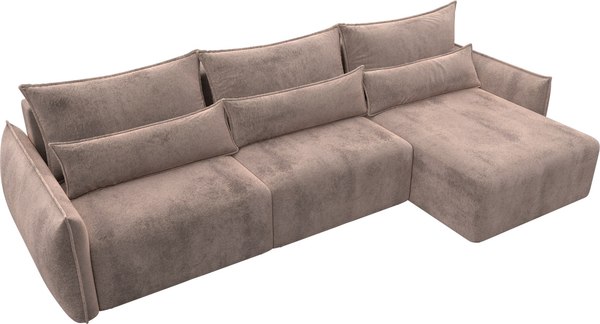 Диван угловой Лига Диванов Лига-051 НПБ Лонг универсальный