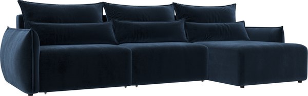 Диван угловой Лига Диванов Лига-051 НПБ Лонг универсальный - фото