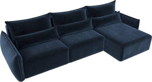 Диван угловой Лига Диванов Лига-051 НПБ Лонг универсальный