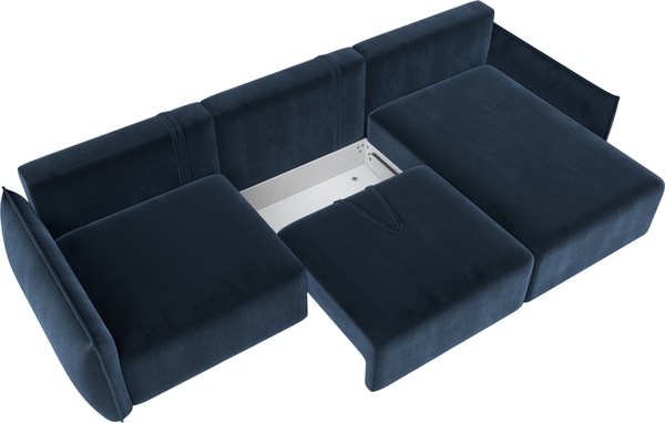 Диван угловой Лига Диванов Лига-051 НПБ Лонг универсальный